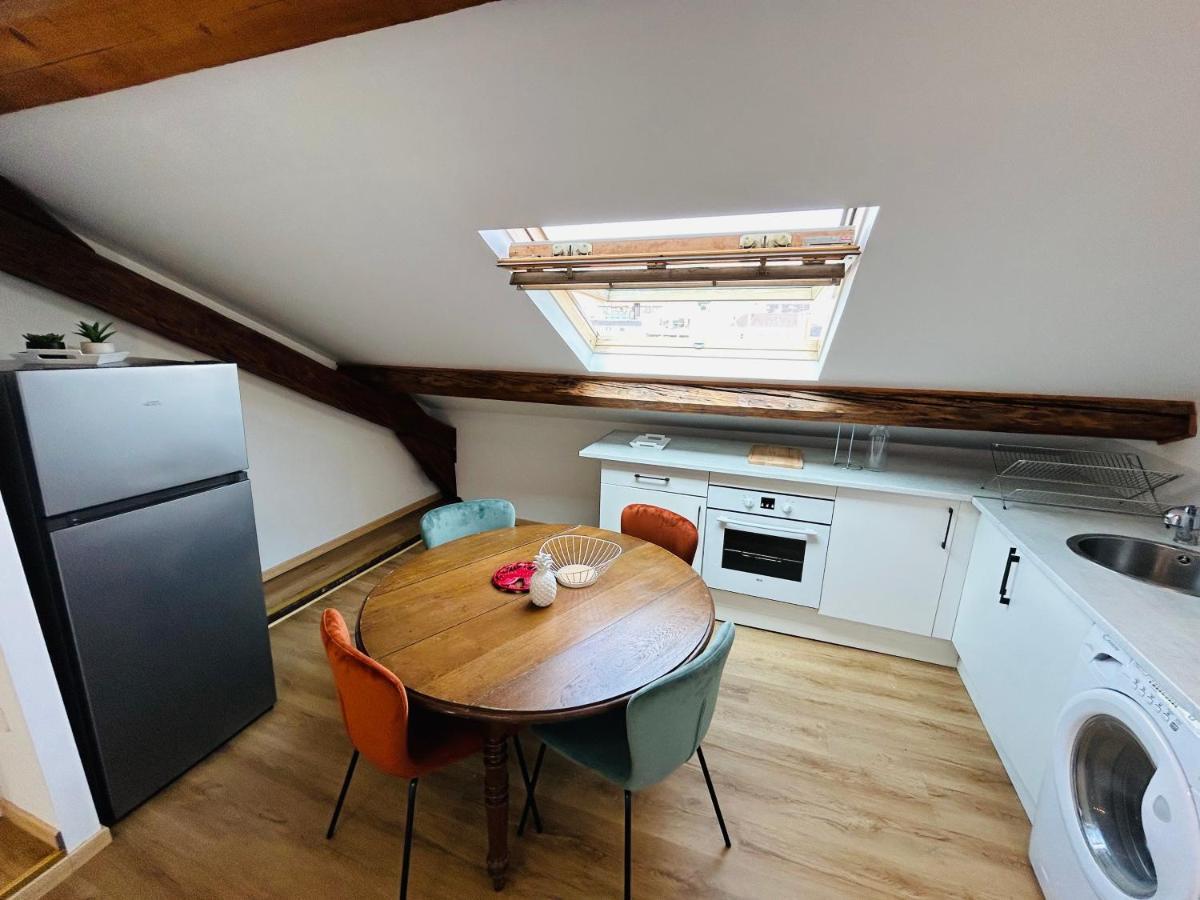 Les Toits De Thillois Hypercentre Apartment Реймс Екстериор снимка