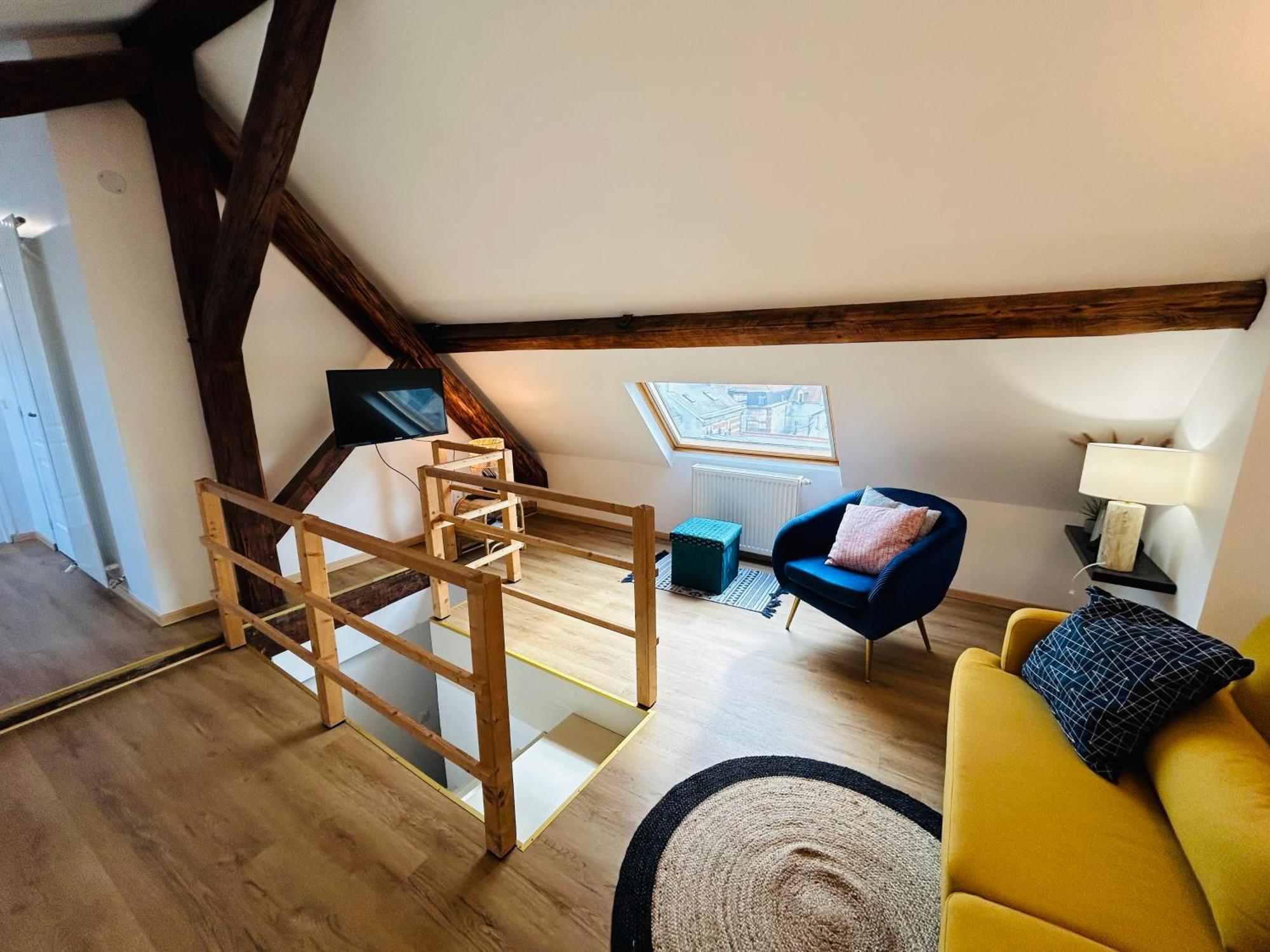 Les Toits De Thillois Hypercentre Apartment Реймс Екстериор снимка