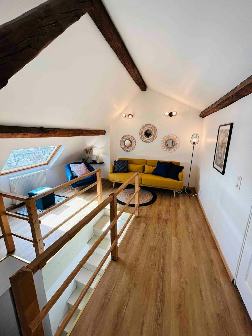 Les Toits De Thillois Hypercentre Apartment Реймс Екстериор снимка